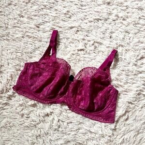 Lace Feminine Coquette Twee Balconette Bra Bravissimo 30DD Delicate Lingerie
